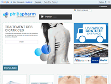 Tablet Screenshot of philiapharm.com